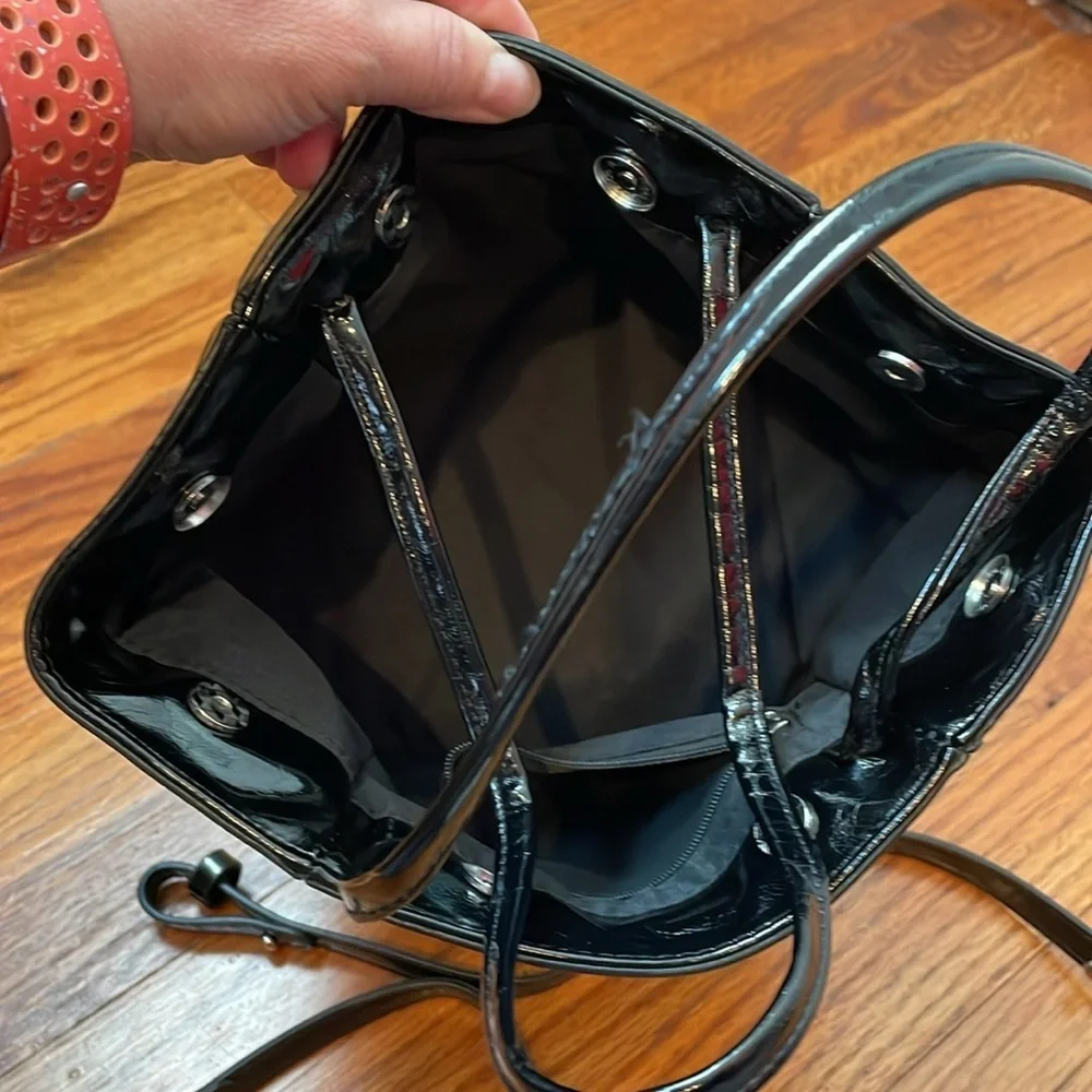 Commense Black Bucket Bag Hobo‎ Y2K Handbag